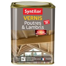 Vernis lambris frisette blanc 1l - SYNTILOR